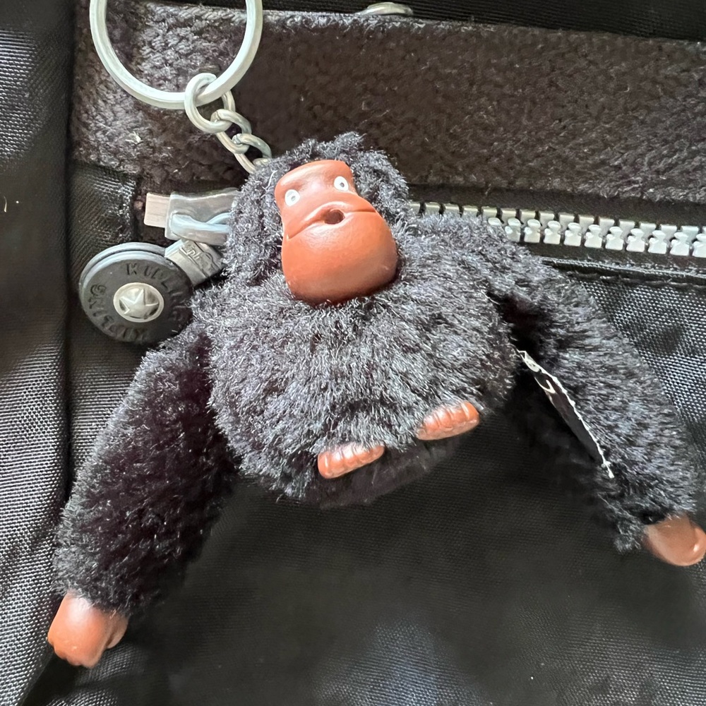 Rare Kipling Shoulder Bag With Monkey - image 3